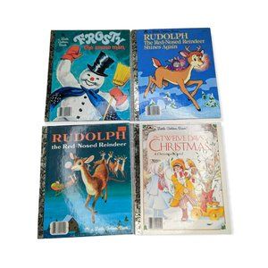 Vintage Christmas Golden Books-4